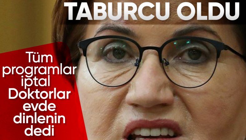 Kürşad Zorlu duyurdu: Rahatsızlanan Meral Akşener birkaç güne görevine dönecek