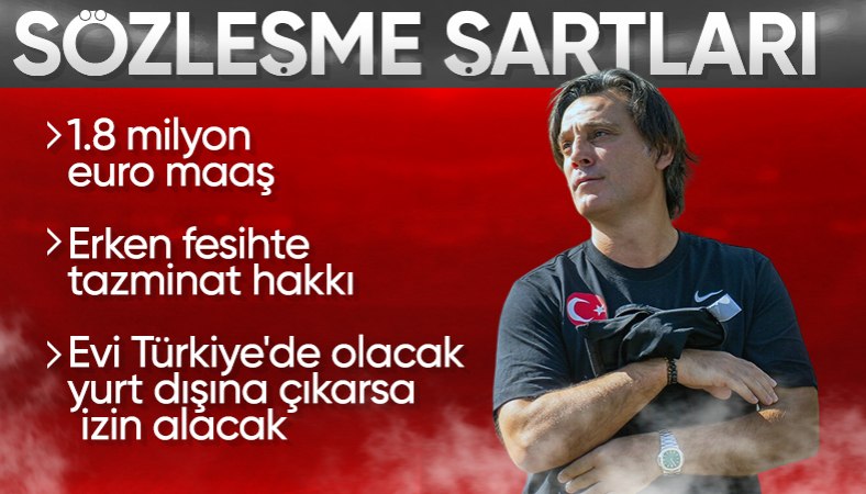 Vincenzo Montella'nın maaşı belli oldu