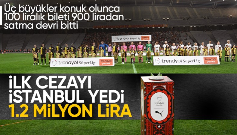 TFF'den İstanbulspor'a yüksek fiyattan bilet satma cezası: 1.2 milyon lira