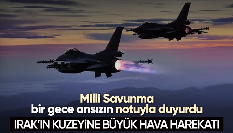 Irak'ın kuzeyinde 19 hedef imha edildi