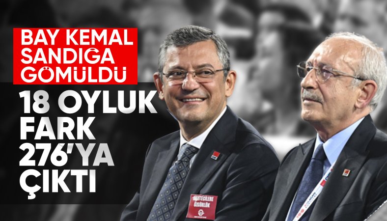 CHP'nin genel başkanı seçilen Özgür Özel, Kılıçdaroğlu'na fark attı