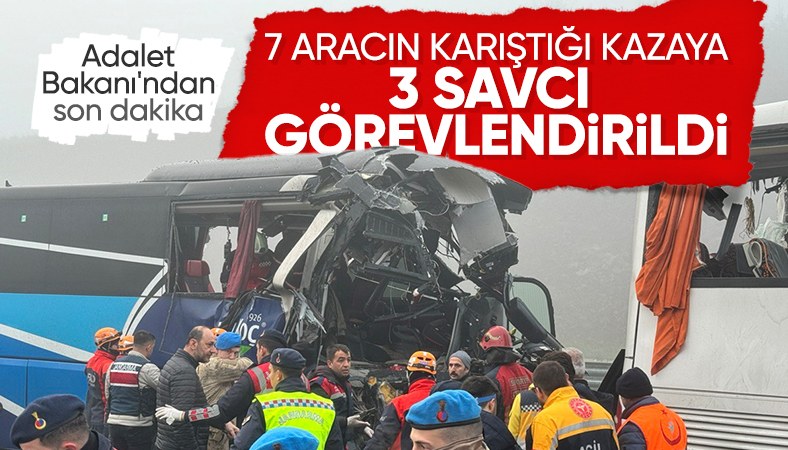 Kuzey Marmara Otoyolu'ndaki kazaya ilişkin soruşturma