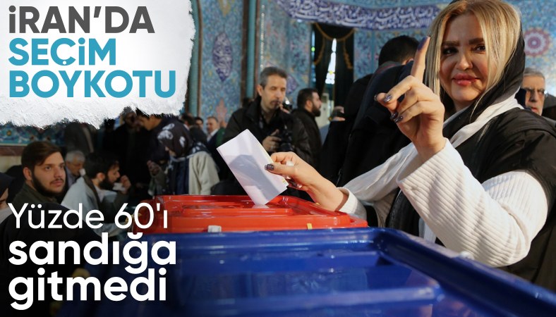 İran’da seçimlere katılım oranı yüzde 41'de kaldı