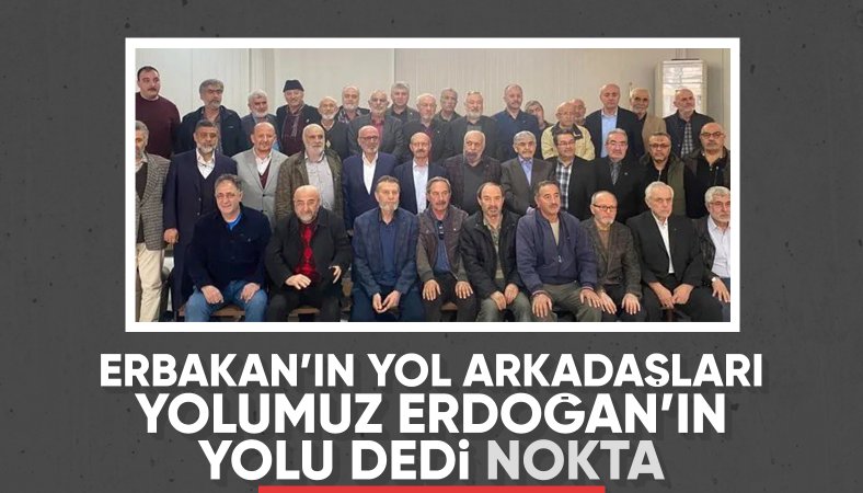 Necmettin Erbakan'ın dava arkadaşlarından destek: 'Oylarımızı AK Parti adaylarına veriyoruz'