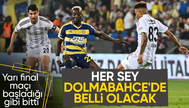 Ankaragücü - Beşiktaş maçında gol sesi çıkmadı