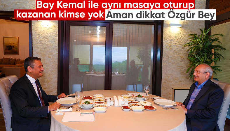 Özgür Özel ile Kemal Kılıçdaroğlu görüşme gerçekleştirdi