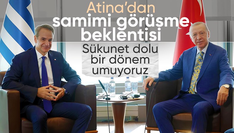 Atina, Cumhurbaşkanı Erdoğan ile Miçotakis arasında samimi bir görüşme bekliyor
