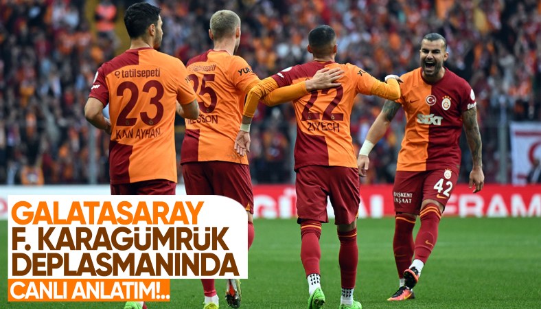 Fatih Karagümrük - Galatasaray - CANLI SKOR