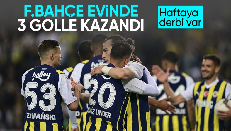 Fenerbahçe, Kayserispor'u rahat yendi