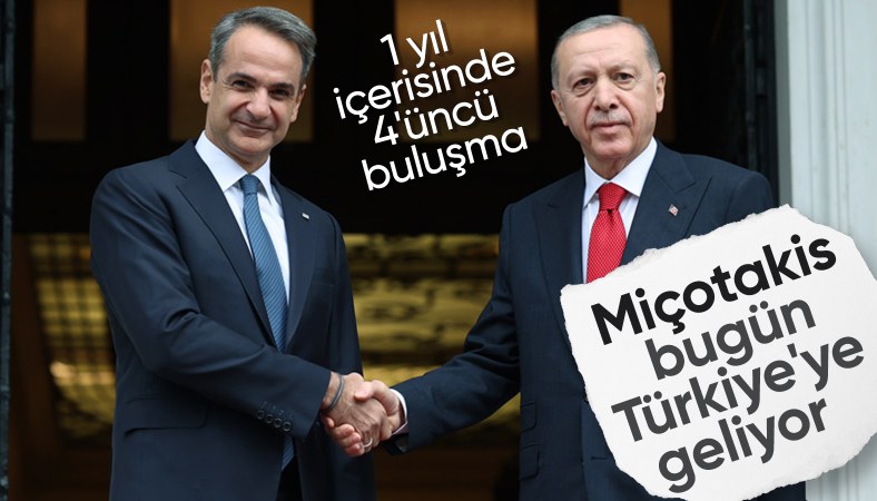 Yunanistan Başbakanı Kiryakos Miçotakis bugün Türkiye'ye geliyor