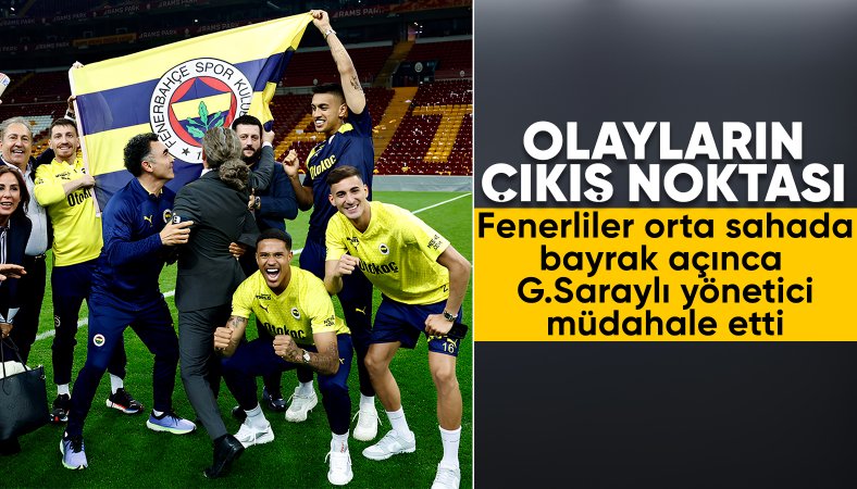 Fenerbahçeli futbolcular bayrak açtı: Saha karıştı