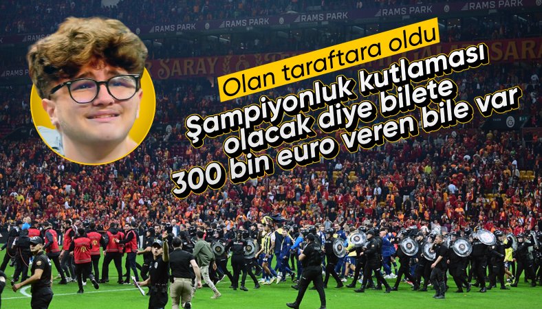 Ali Sami Yen'deki derbide ilginç bilet fiyatları: 300 bin euroyu buldu...
