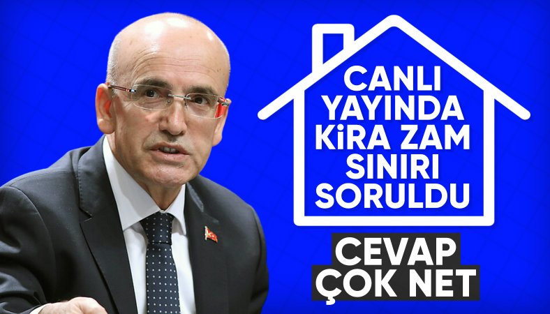 Mehmet Şimşek, kiralarda yüzde 25'lik zam sınırıyla ilgili konuştu