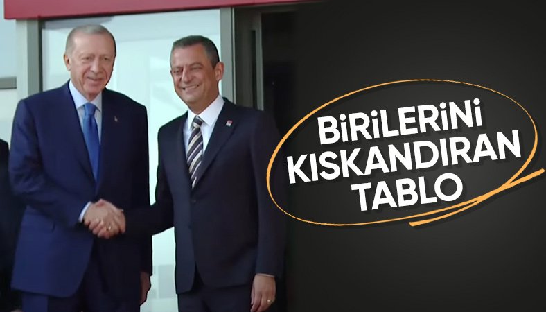 Cumhurbaşkanı Erdoğan - Özgür Özel görüşmesi 90 dakika sürdü