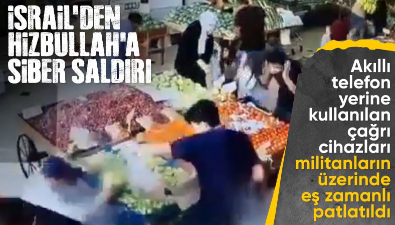 İsrail'den Lübnan'a siber saldırı: Hizbullah üyelerinin çağrı cihazlarını patlattılar