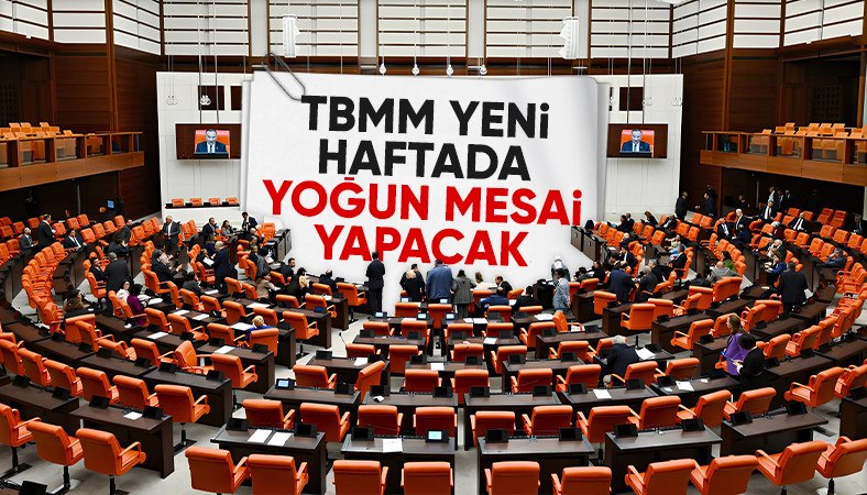 TBMM'de yoğun hafta: 9. Yargı Paketi, tezkere, bütçe