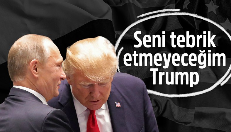 Kremlin: Putin'in Trump'ı tebrik etme planı yok