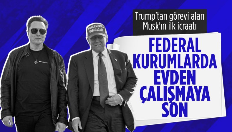 Trump yönetimi, federal çalışan sayısını azaltmak için uzaktan çalışmayı sonlandıracak