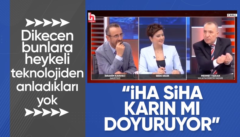 Halk TV'de yerli İHA'ları beğenen vatandaşlarla dalga geçtiler