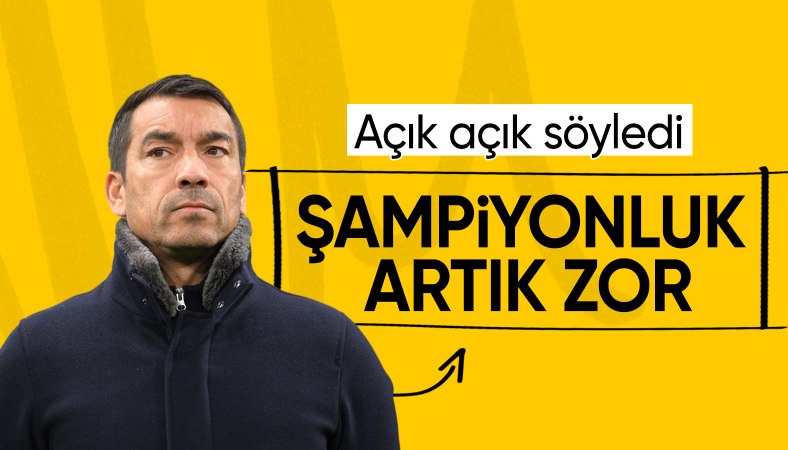 Giovanni van Bronckhorst: İyi performans göstermiyoruz