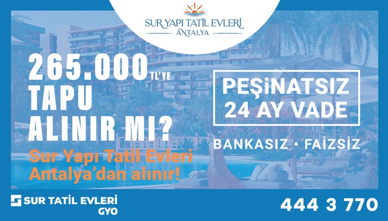 Sur Yapı Tatil Evleri