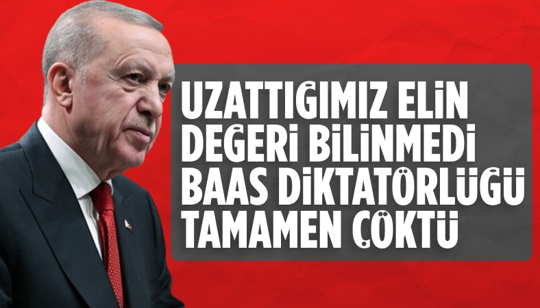 SON DAKİKA! Cumhurbaşkanı Erdoğan'dan kabine sonrası 'Suriye' değerlendirmesi