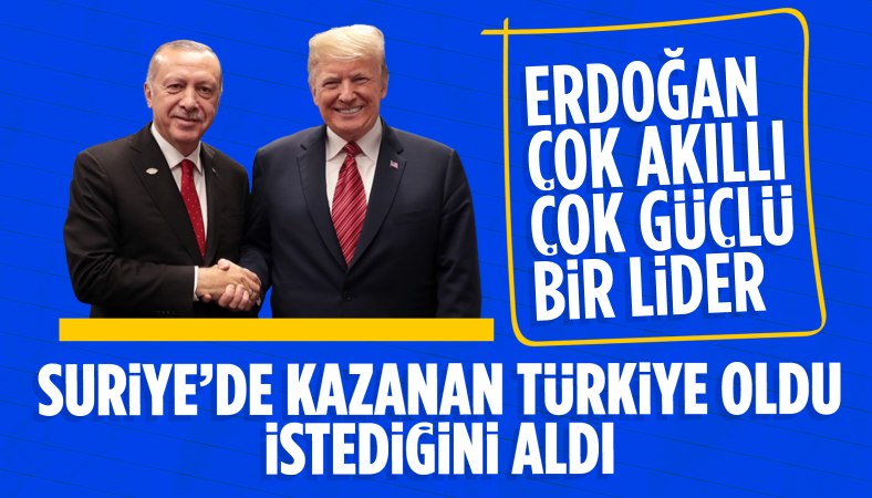 Donald Trump'tan Cumhurbaşkanı Erdoğan'a övgüler