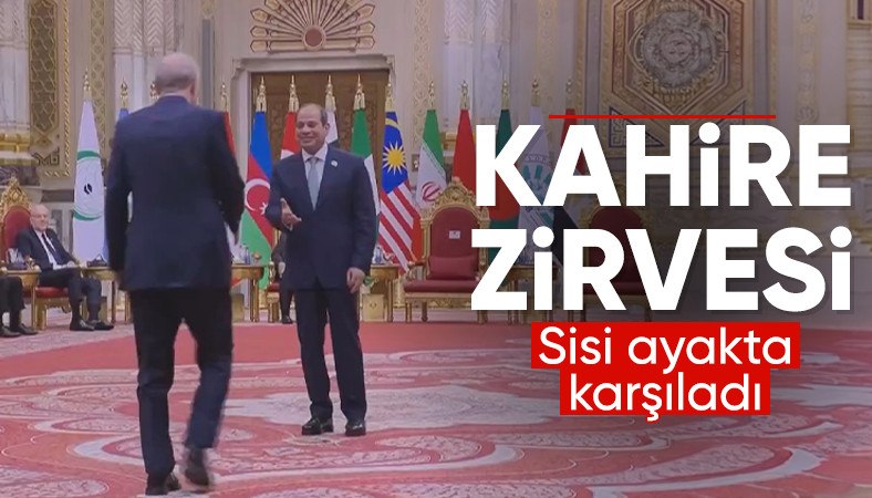 D-8 Zirvesi için Kahire'de