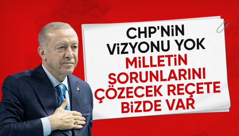 Cumhurbaşkanı Erdoğan: Bölgemizdeki gelişmeleri en doğru okuyan partiyiz