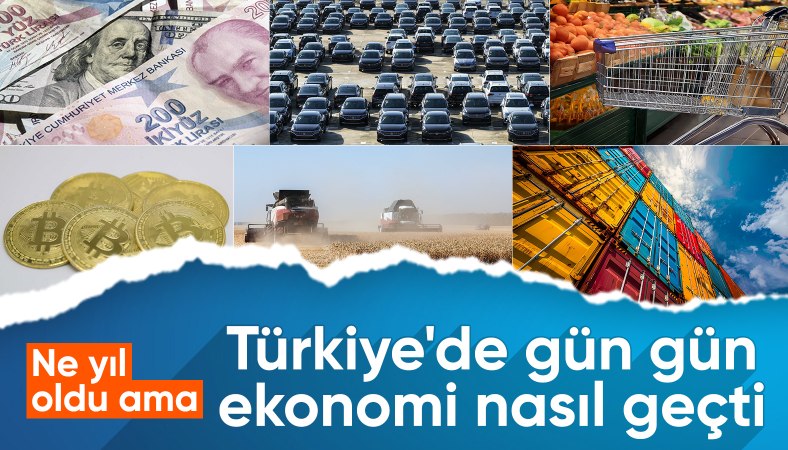 Türkiye ekonomisinde 2024 böyle geçti