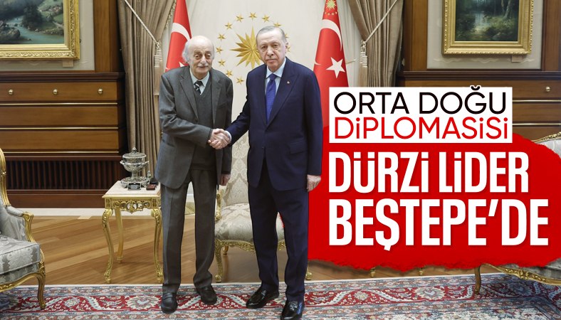 Cumhurbaşkanı Erdoğan, Velid Canbolat'ı kabul etti