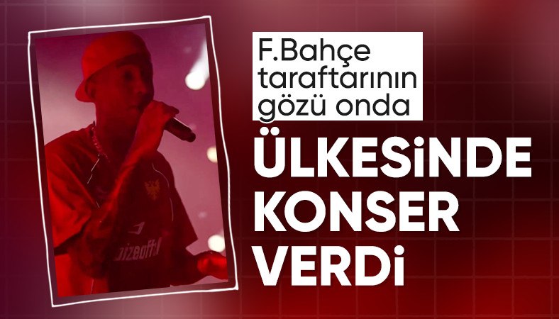 Anderson Talisca, konserde sahneye çıktı