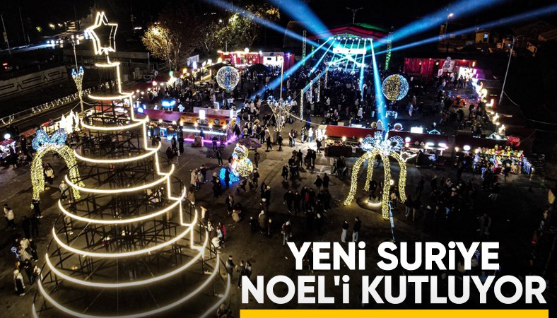 Suriye'nin başkenti Şam'da Noel Bayramı kutlamaları