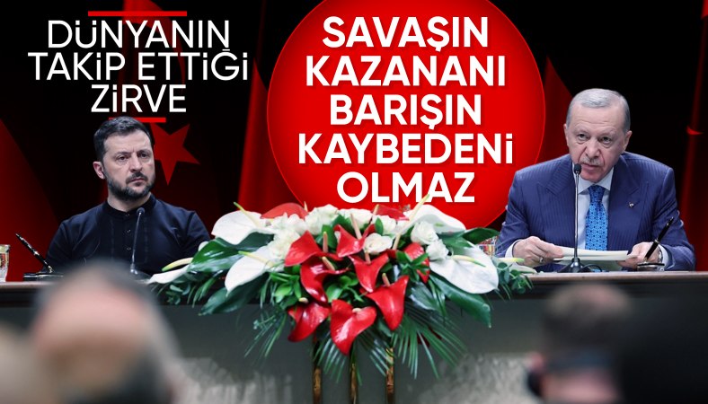 Cumhurbaşkanı Erdoğan: Savaşın kazananı, barışın kaybedeni olmaz