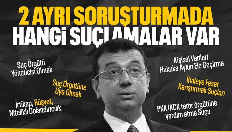 İBB'ye yolsuzluk operasyonu: Ekrem İmamoğlu hakkındaki suçlamalar