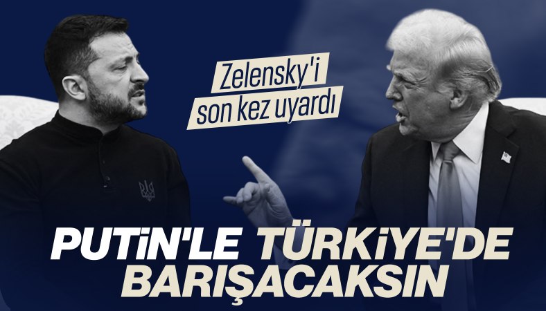 ABD Başkanı Donald Trump'tan Zelensky'e uyarı