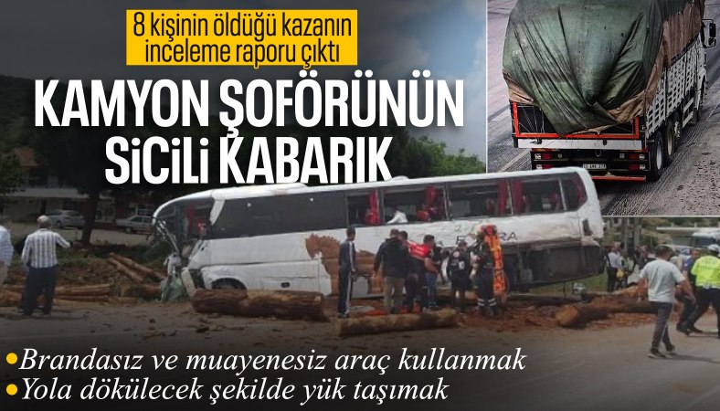 Çanakkale'de 8 kişinin öldüğü kazanın inceleme raporu çıktı
