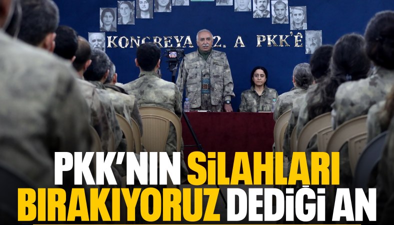Terör örgütü PKK fesih kararını açıkladı: Silahlar bırakıldı