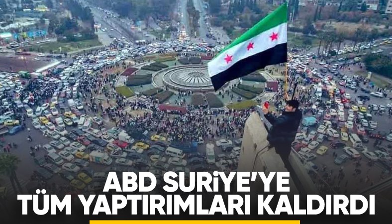 Donald Trump duyurdu: ABD, Suriye'ye tüm yaptırımları kaldırdı