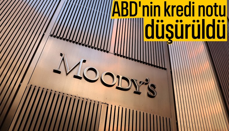 Moody's, ABD'nin kredi notunu düşürdü