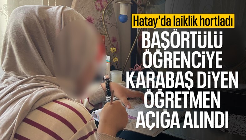 Hatay'da başörtülü öğrenciye hakaret iddiasına soruşturma