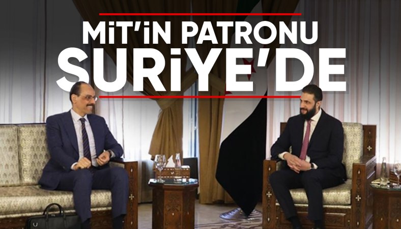 MİT Başkanı İbrahim Kalın, Suriye'ye gitti