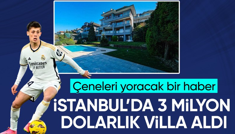 Arda Güler, Beykoz'dan lüks villa satın aldı