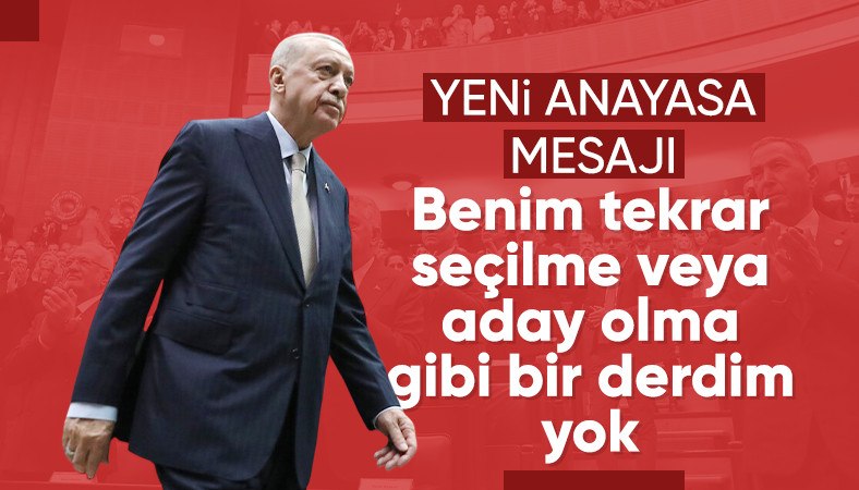 Cumhurbaşkanı Erdoğan: Benim tekrar aday olma gibi bir derdim yok