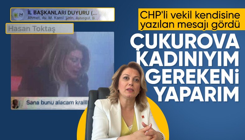 CHP’li Asu Kaya’dan İYİ Partili vekilin skandal mesajına sert tepki