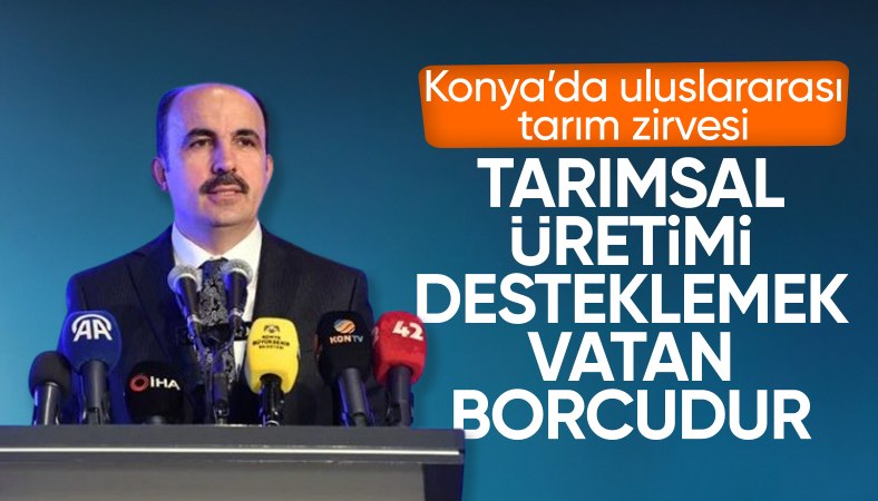 Uğur İbrahim Altay: Tarımsal üretimi desteklemek bir vatan borcudur