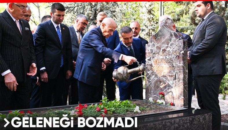 Bahçeli'den Ülkü Ocakları'na bayram ziyareti