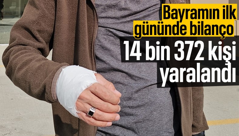 Kurban Bayramı’nda ilk gün bilançosu: 14.372 kişi hastanede