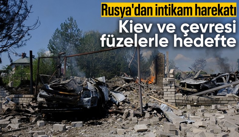Rusya'dan Ukrayna'ya intikam saldırısı