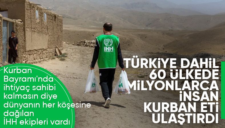 İHH, Kurban Bayramı’nda milyonlarca ihtiyaç sahibine ulaştı
